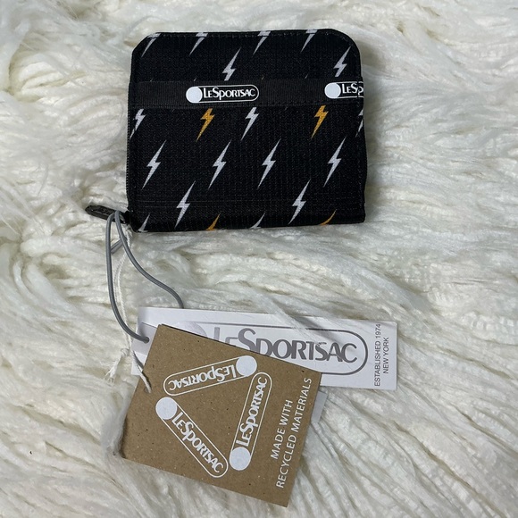 Lesportsac Handbags - LeSportsac Lightning Bolt Wallet✨NWT✨